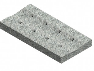Gutter (diameter hole of 3 cm)