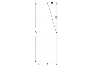Kerbstone slope
