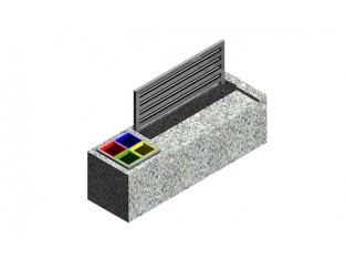 Bench 2+1 Eco_A2b 